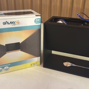 GALAXY ARANDELA BEAN QUADRADA 8W 3000K IP20 BIVOLT