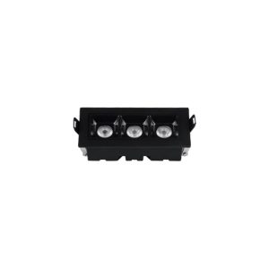 SPOT LED LINEAR EMBUTIR 6W 3000K PRETO