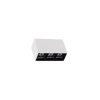 SPOT LED LINEAR SOBREPOR 6W 3000K BRANCO C/ PRETO
