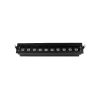 SPOT LED LINEAR EMBUTIR MOVEL 10W 3000K PRETO