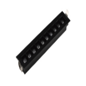 SPOT LED LINEAR EMBUTIR MOVEL 20W 3000K PRETO