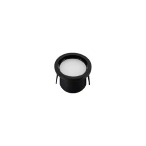 SPOT LED GOLDEN RD 2W 3000K PRETO IP20