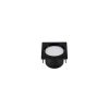SPOT LED GOLDEN QD 2W 3000K PRETO IP20