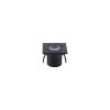 SPOT LED KITCHEN QD 1W 3000K PRETO IP20