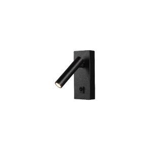 SPOT LED P/ CABECEIRA VERSA 3000K PRETO IP20