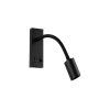 SPOT LED P/ CABECEIRA FLEX USB 4W PRETO IP20