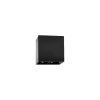 ARANDELA LED DECORATIVA  2 FACHOS 2W 3000K PRETO IP65