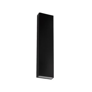 ARANDELA LED DECORATIVA  2 FACHOS  16W 3000K PRETO IP65