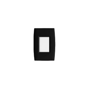 BALIZADOR LED WALL 2W 3000K PRETO IP65