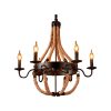Lustre Corda Rústica 8L M1