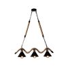 Lustre Corda Rústica 3L M7