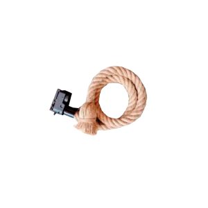 Lustre Corda Rústica 1M Trilho