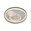 STFLAR LUM. TETO LED TPD-643 RD 54W ACRILICO