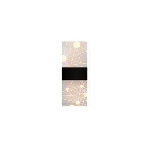 SYFLAR ARANDELA 6W PRETO