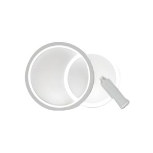 SYFLAR ARANDELA + SPOT 20W BRANCO