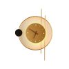 SYFLAR ARANDELA LED RELOGIO 8W DOURADO