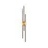 SYFLAR ARANDELA LED PERFIL 18W DOURADO