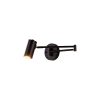 SYFLAR ARANDELA LED TUBO 5W PRETO
