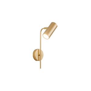 SYFLAR ARANDELA LED TUBO 5W DOURADO