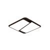 SYFLAR PLAFON  36W 3K/ 4K/ 6.5K PRETO