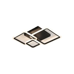 SYFLAR PLAFON  45W 3K/ 4K/ 6.5K PRETO