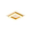 SYFLAR PLAFON LED 18W DOURADO