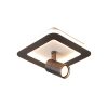 SYFLAR PLAFON + SPOT LED 20W PRETO