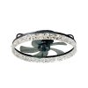 LUMINÁRIA VENTILADOR LED 36W W7020-P01-02MB