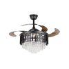 LUMINÁRIA VENTILADOR LED 36W Y4042-P12-02MB