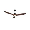 LUMINÁRIA VENTILADOR LED 18W F3052-W02-02MB-H