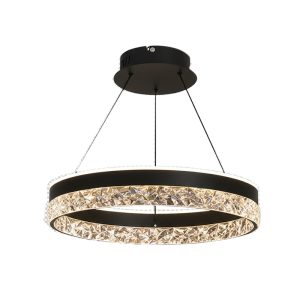PENDENTE LED PARIS PRETO 30W