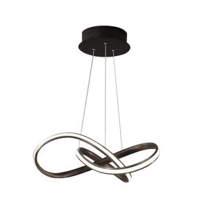 PENDENTE LED ALPES PRETO 45W