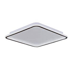 PLAFON LED TURIN  QUADRADO BRANCO 30W