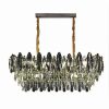 LUSTRE LED CRYSTAL LEAF RT