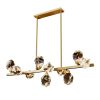 PENDENTE LED DIAMOND 18W DOURADO