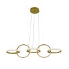 PENDENTE LED AROS 46W DOURADO