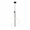 SYFLAR PENDENTE LED PRISMA 17W 3K/ 4K/ 6.5K PRETO