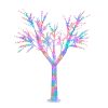 ÁRVORE DE NATAL CEREJEIRA RGB 3M -  2784