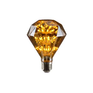 LAMP. FILAMENTO DIAMANTE PLANO 3W 2200K APOLLO