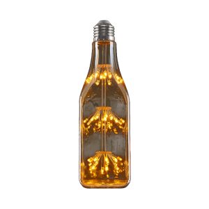 LAMP. FILAMENTO GARRAFA DE VINHO QUADRADA 3W 2200K APOLLO