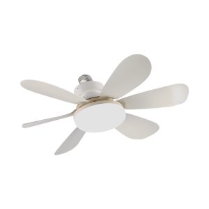 LUM. VENTILADOR DE TETO LED 40W C/ CONTROLE 3K/4K/6.5K APOLLO