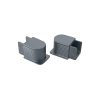 SYFLAR ACABAMENTO P/ PERFIL PXG-YG01 DIREITA ALUMINIO ESCOVADO