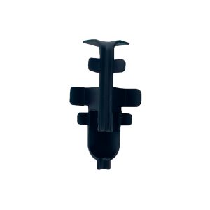 SYFLAR ADAPTADOR CANTO INTERNO PRETO P/ PERFIL RODAPE PXG-358