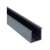 SYFLAR PERFIL LED PRATELEIRA PXG-YG01 3M ALUMINIO ESCOVADO