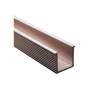 SYFLAR PERFIL LED PRATELEIRA PXG-YG01 3M OURO ESCOVADO