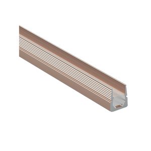SYFLAR PERFIL LED PRATELEIRA PXG-YG03 3M OURO ESCOVADO