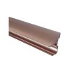 SYFLAR PERFIL LED PRATELEIRA PXG-YG08 3M OURO ESCOVADO