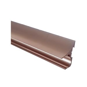 SYFLAR PERFIL LED PRATELEIRA PXG-YG08 3M OURO ESCOVADO