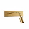 SYFLAR SPOT P/ CABECEIRA LBD8030CA-14 14W 3000K DOURADO IP20