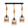 SYFLAR PENDENTE CORDA RUSTICA JA-008/3L